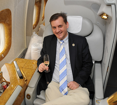 Emirates First Class Suite - Thorsten Bhrmann