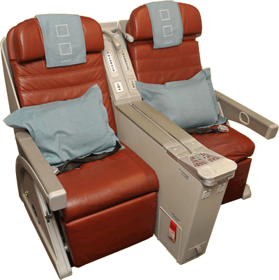 Sri Lankan Airlines - Business Class - Seat