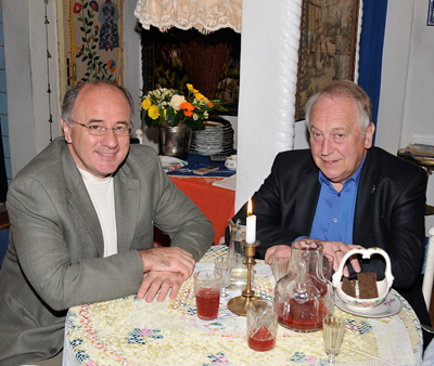 Dinner: Jan Chovanec & Edmund Buehrmann