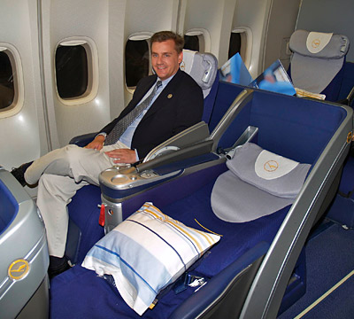 Thorsten Buehrmann - Lufthansa Business Class