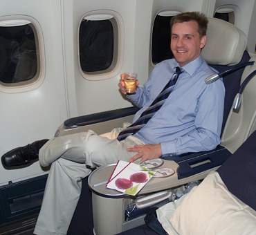 Air France - Business Class - Thorsten Buehrmann