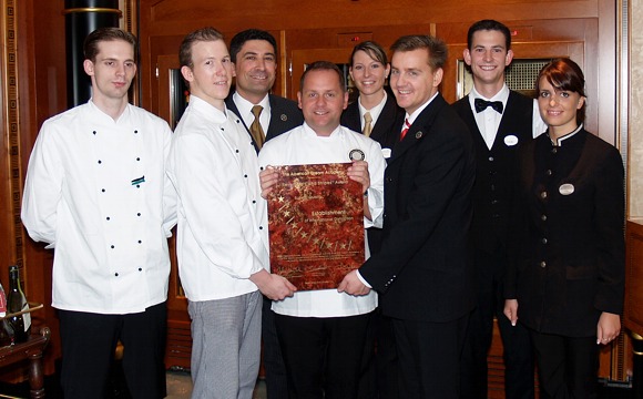 2007 - Award-Hand-Out Restaurant Atlantic