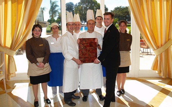 2007 Award-Hand-Out - Dubbesi Restaurant Hotel Giardino di Costanza