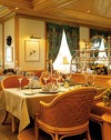 I had quite a jump start to my dining experience at L'auberge by the introduction of Taittingers Prestige Rose NV Champagne being poured into an elegant fluted glasse by the headwaiter Mr. Donner. A shimmering brilliant pink was
