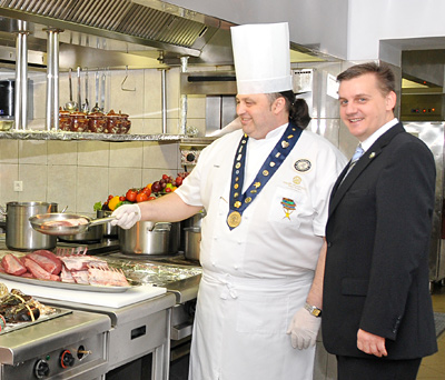 Executive Chef Igal Kovriga & Thorsten Buehrmann