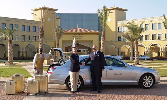 Djibouti Palace - Arrival: Thorsten Buehrmann & Bugra Berberoglu