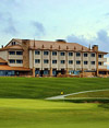 This is a luxurious, intimate hotel within a successful family resort. Loftus Engineers designed Falling Rock in the Frank Lloyd Wright style in seven weeks and it was constructed thereafter within nine months