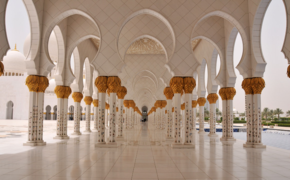 Sheikh Zayed Grand Mosque - Columns