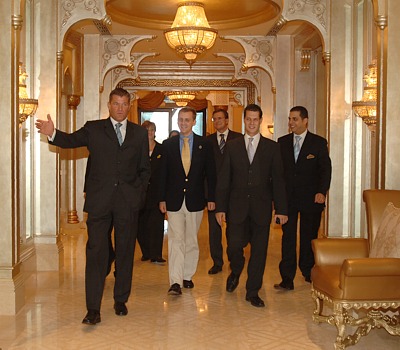 Emirates Palace - Arrival