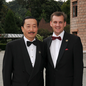 Tan Sri Dato Seri Vincent Tan & Thorsten Buehrmann