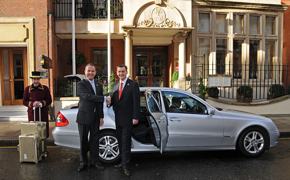 The Capital Hotel - Arrival: GM Henrik Muehle & Thorsten Buehrmann