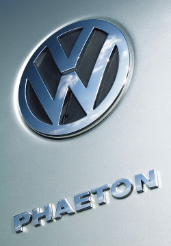 Volkswagen Phaeton Label