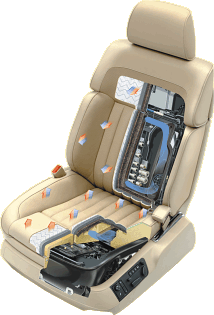 Volkswagen Phaeton Seating