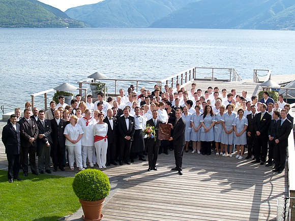 Hotel Eden Roc - Seven Stars and Stripes Award Hand Out