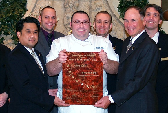 Lacroix Restaurant - Award-Hand-Out - Philadelphia, USA