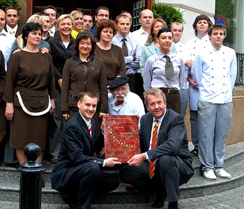 Hotel Rialto - Award-Hand-Out