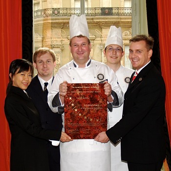 Restaurant La Sinfonia - 2007 Award-Hand-Out
