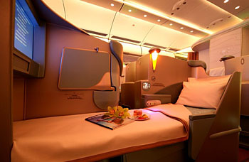 Etihad Airways Pearl Zone - Business Class