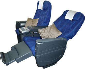 SWISS A330 Business Class Seat
