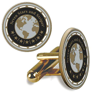 Cufflinks - Seven Stars And Stripes