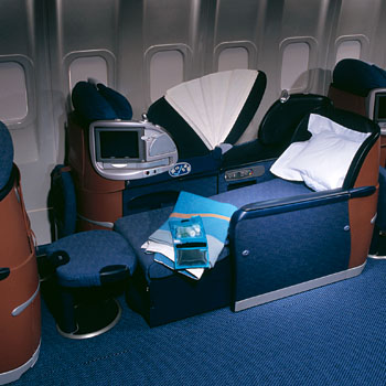 British Airways - Business Class - Bed