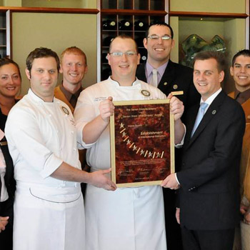 Aqueous Restaurant Award