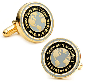 Cufflinks - Seven Stars And Stripes