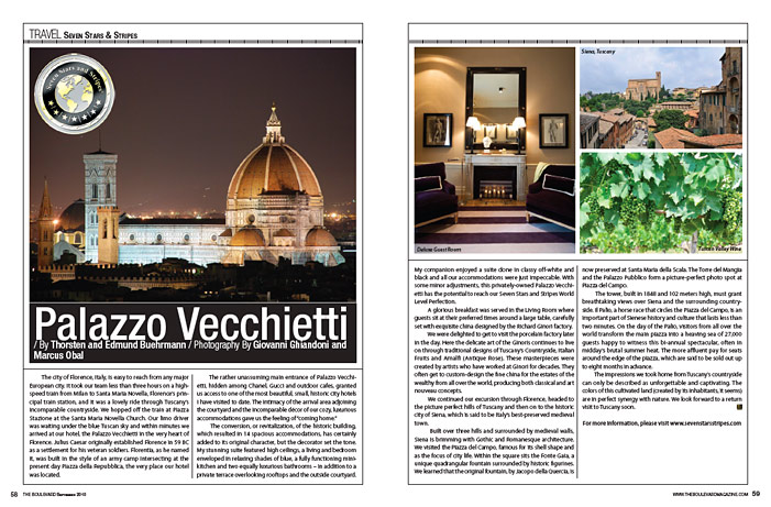 Boulevard Magazine - Seven Stars And Stripes