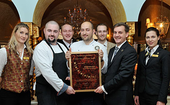 Aquarius Restaurant Award