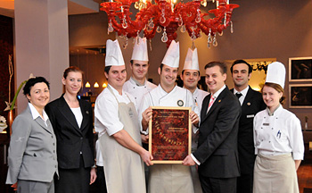 Le Grill Restaurant - Prague - Award