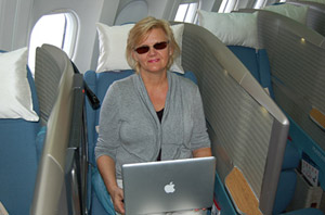 Ingrid Lemme - Cathay Pacific - Business Class