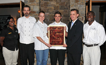 Karkloof Spa - Restaurant - Seven Stars Award